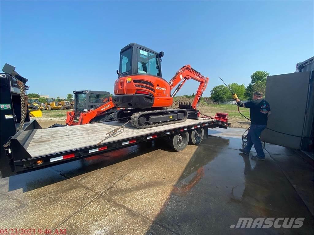 Kubota KX040-4 小型挖土機/掘鑿機<7t(小型挖掘機)