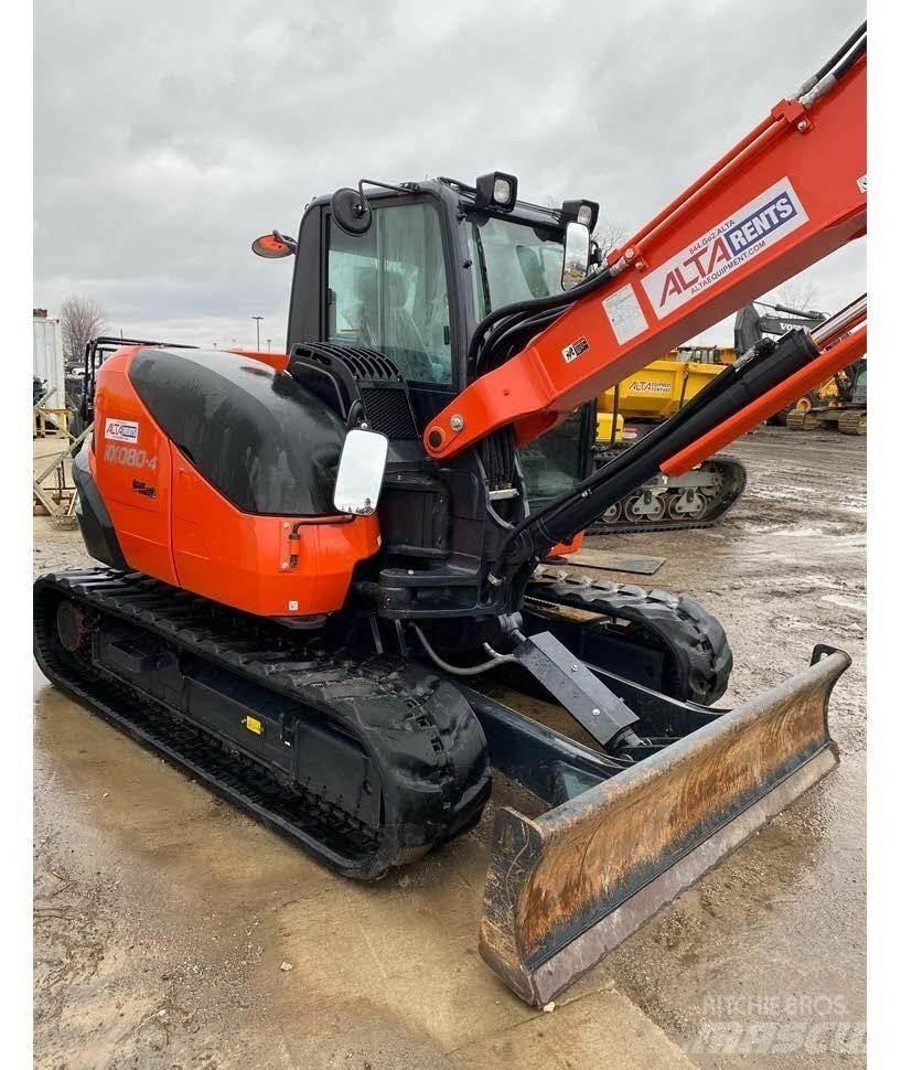 Kubota KX080 林業覆蓋機