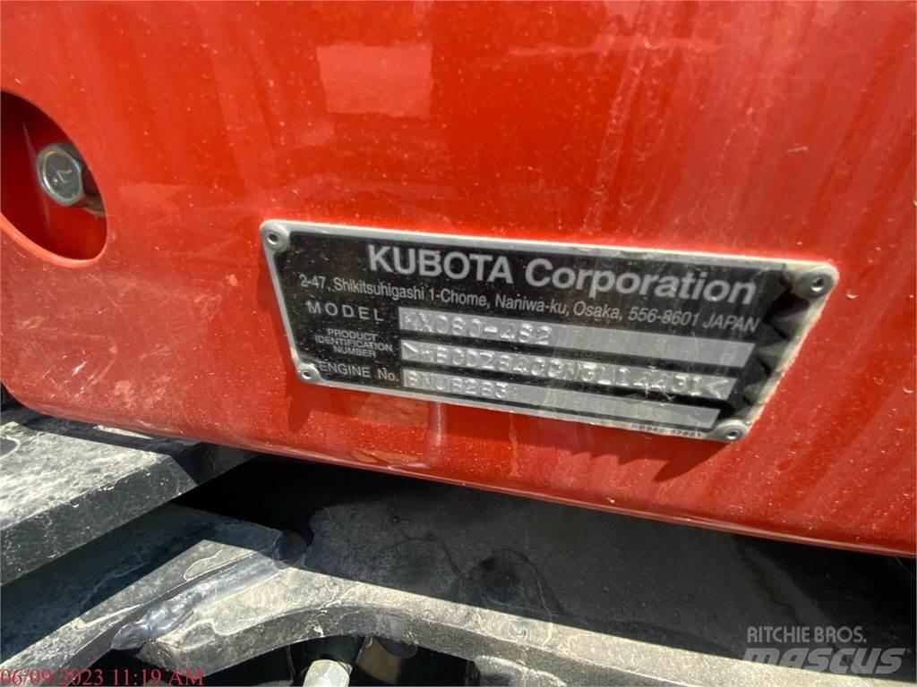 Kubota KX080-4 履帶式 挖土機/掘鑿機/挖掘機