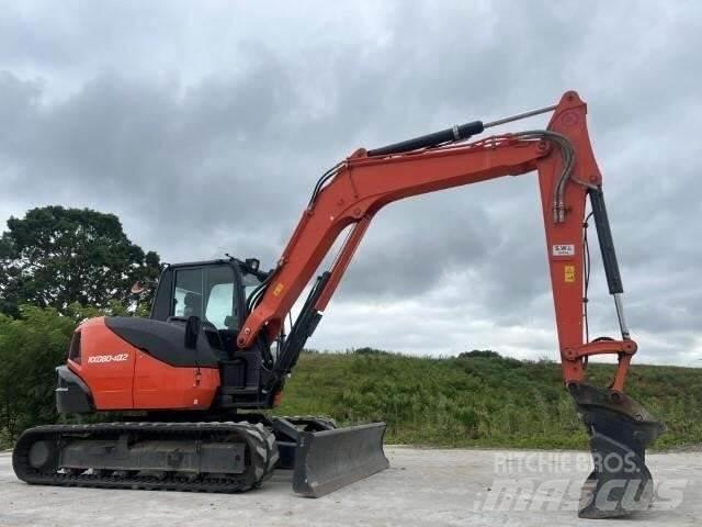 Kubota KX080-4A 履帶式 挖土機/掘鑿機/挖掘機