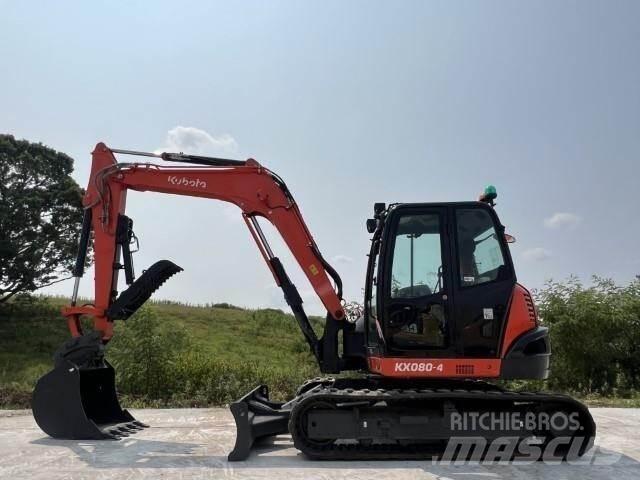 Kubota KX080-4A 履帶式 挖土機/掘鑿機/挖掘機