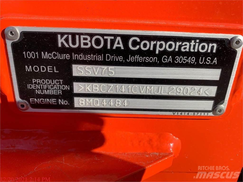 Kubota SSV75 滑移轉向裝載機
