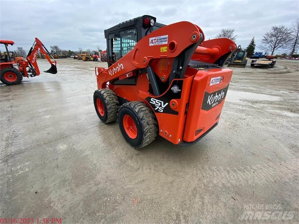 Kubota SSV75 滑移轉向裝載機
