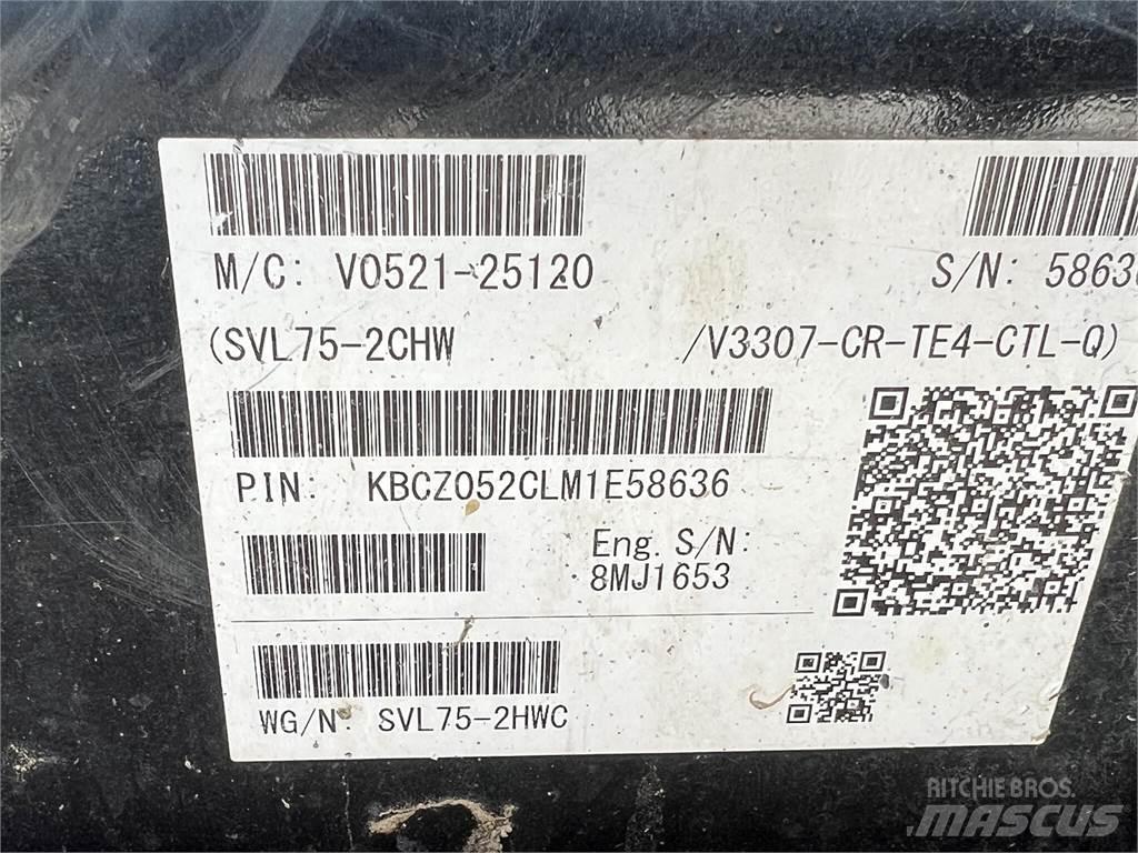 Kubota SVL75-2 滑移轉向裝載機