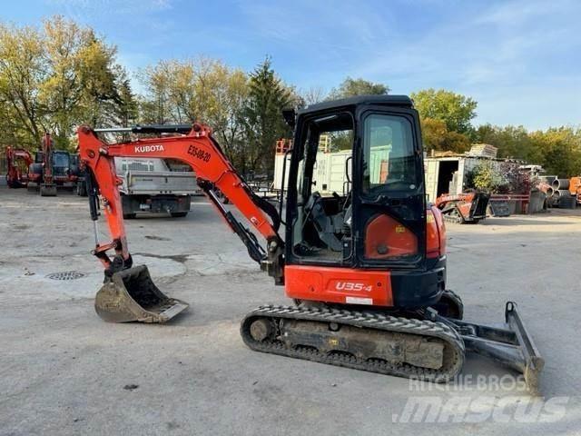Kubota U35 小型挖土機/掘鑿機<7t(小型挖掘機)