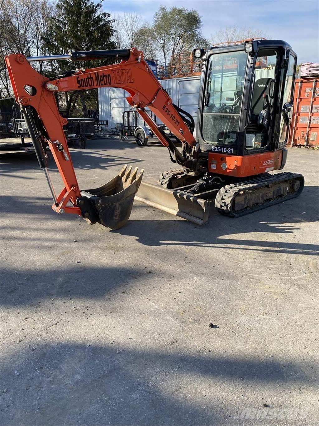Kubota U35-4 小型挖土機/掘鑿機<7t(小型挖掘機)