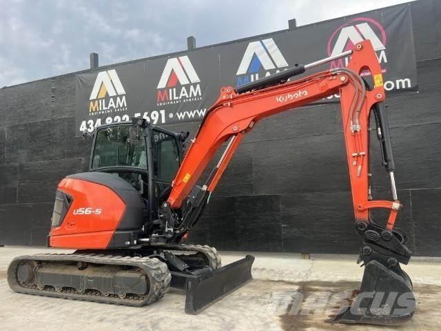 Kubota U56-5 小型挖土機/掘鑿機<7t(小型挖掘機)