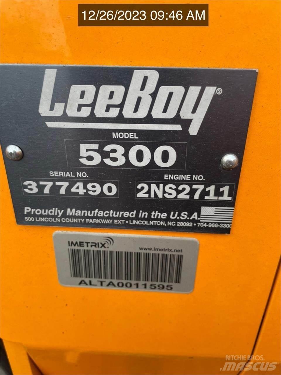 LeeBoy 5300 瀝青攤舖機/鋪路機