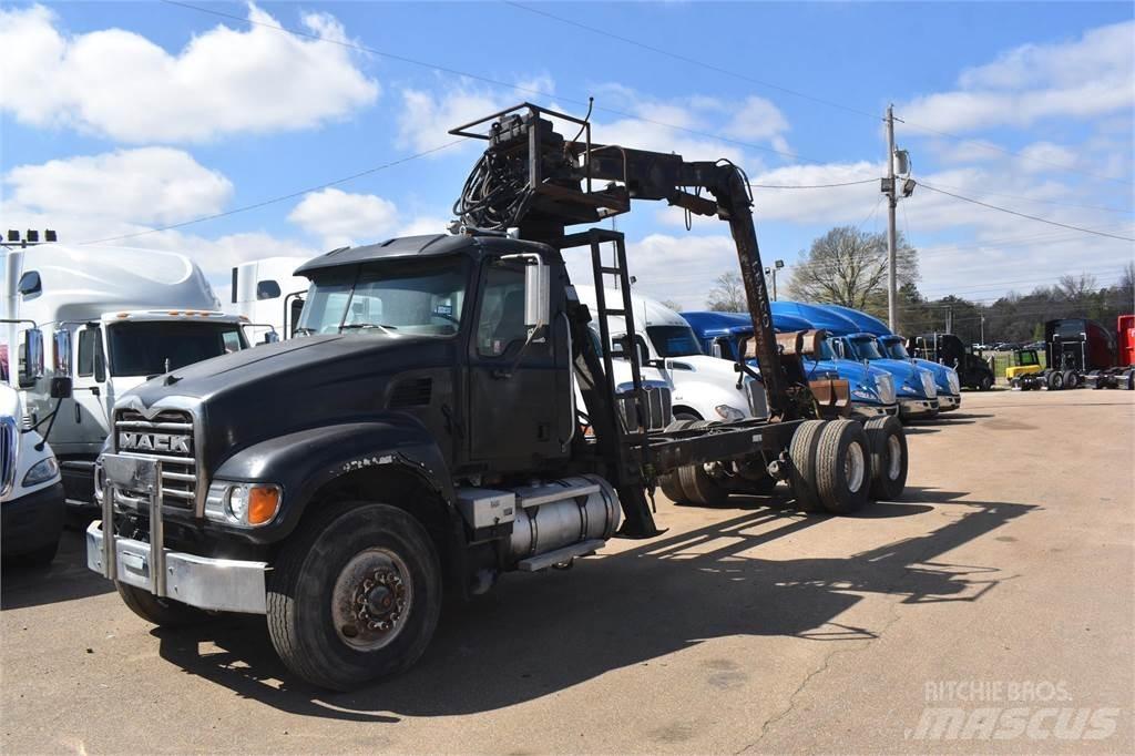 Mack GRANITE CV713 起重機卡車