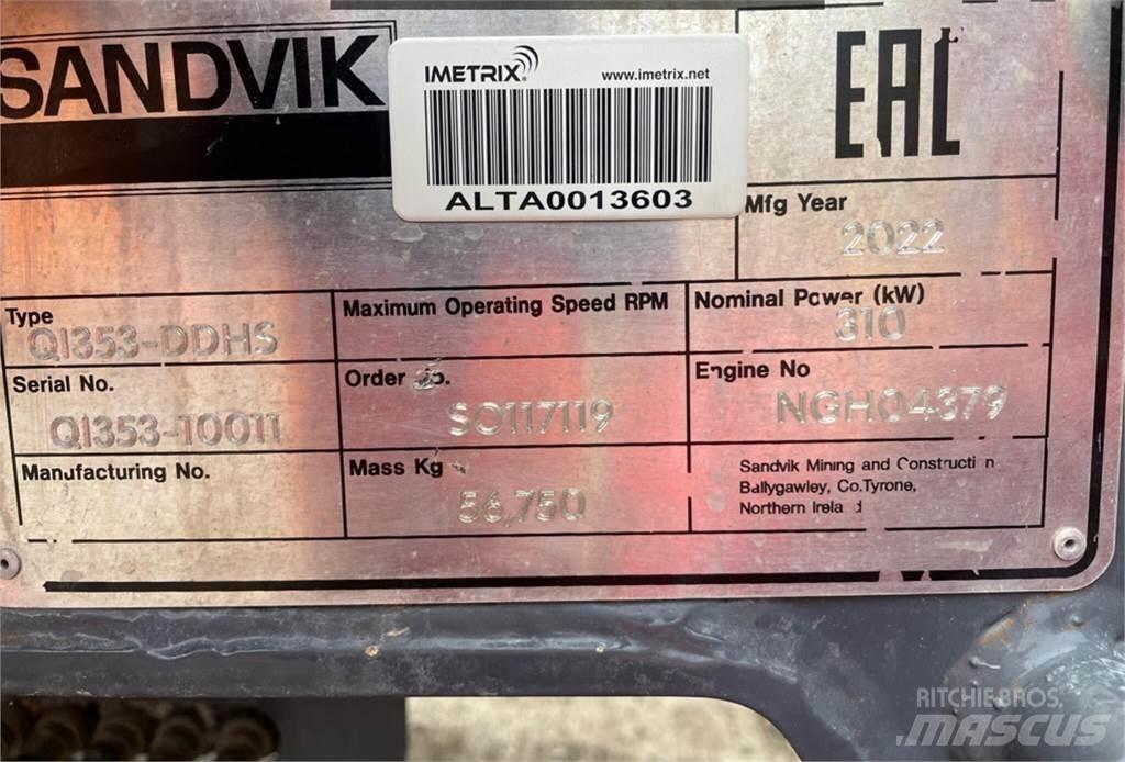 Sandvik QI353-DDHS 破碎機