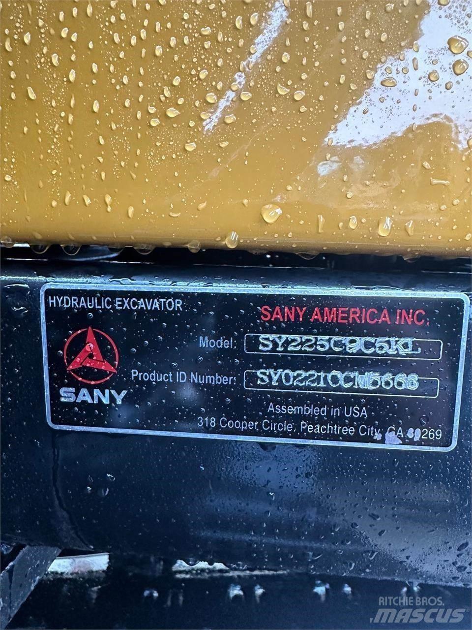 Sany SY225C 履帶式 挖土機/掘鑿機/挖掘機