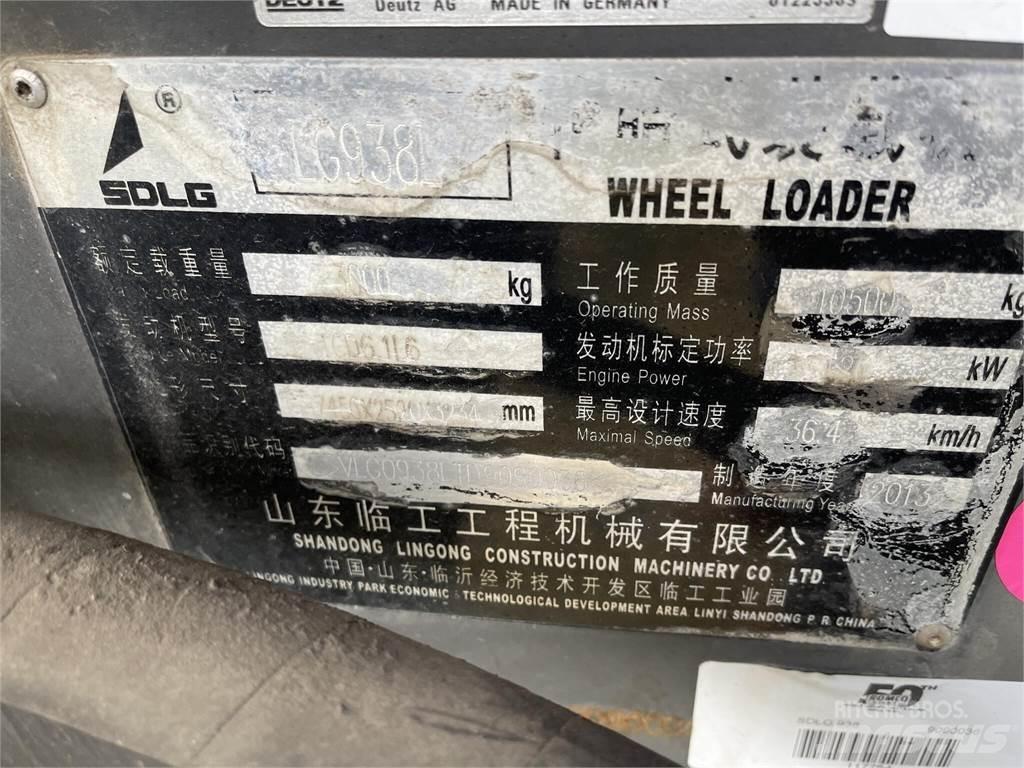 SDLG LG938L 輪胎式裝載機