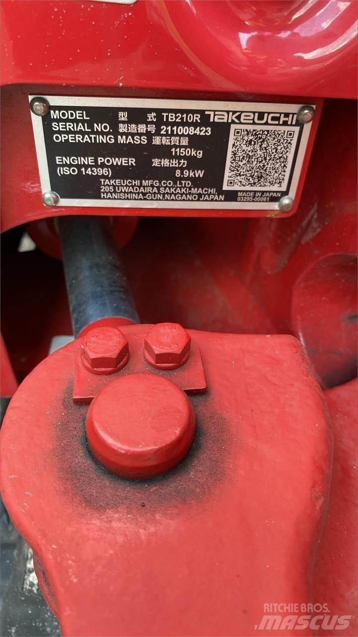 Takeuchi TB210R 小型挖土機/掘鑿機<7t(小型挖掘機)