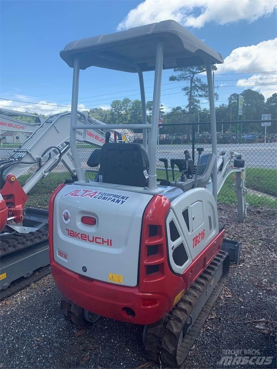 Takeuchi TB216 小型挖土機/掘鑿機<7t(小型挖掘機)