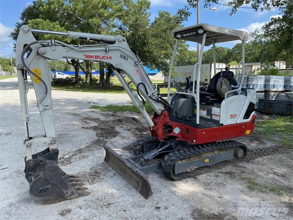 Takeuchi TB225 小型挖土機/掘鑿機<7t(小型挖掘機)