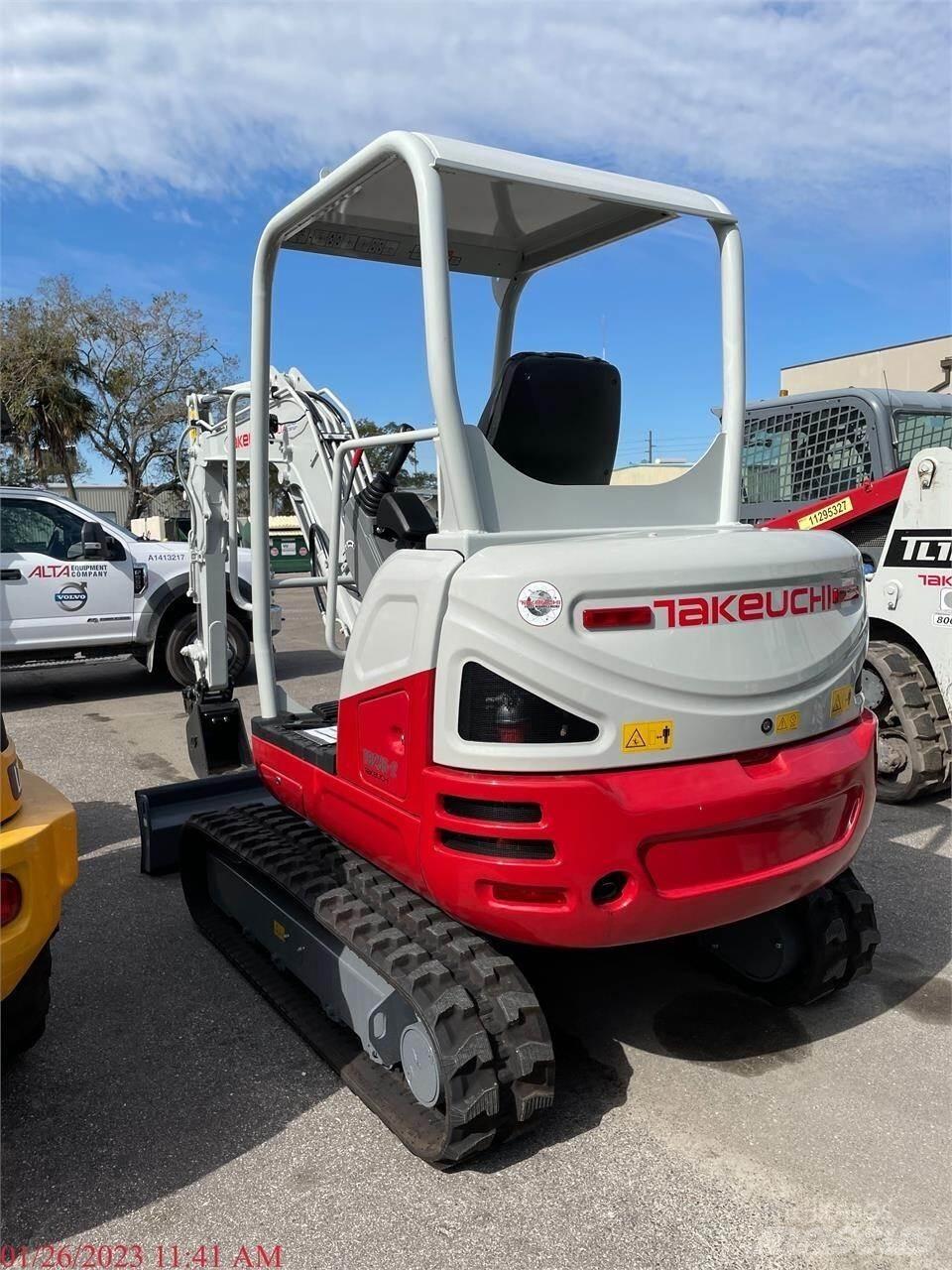 Takeuchi TB235-2 小型挖土機/掘鑿機<7t(小型挖掘機)