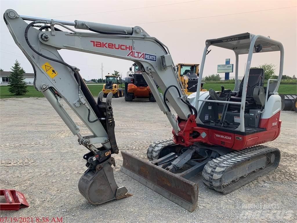 Takeuchi TB240 小型挖土機/掘鑿機<7t(小型挖掘機)