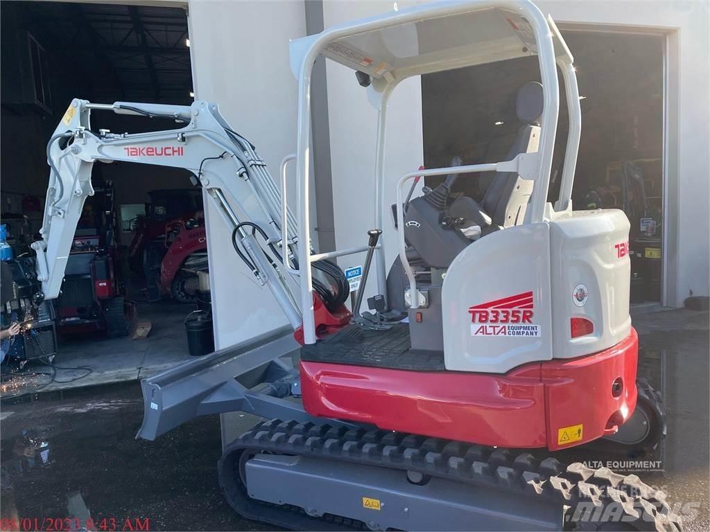 Takeuchi TB335R 小型挖土機/掘鑿機<7t(小型挖掘機)