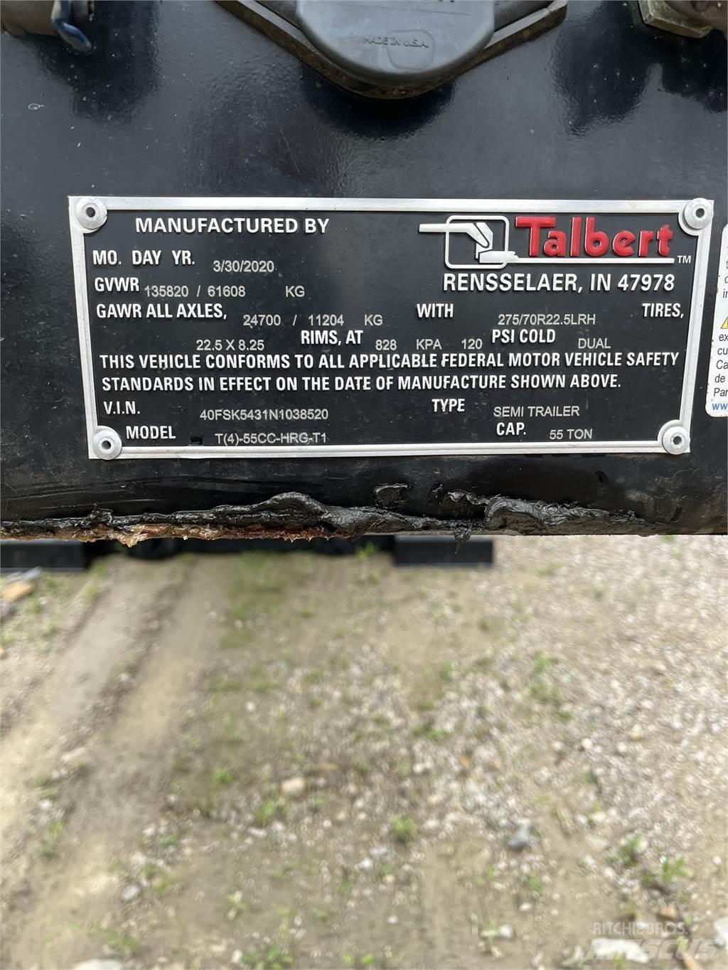 Talbert  地架式半拖車
