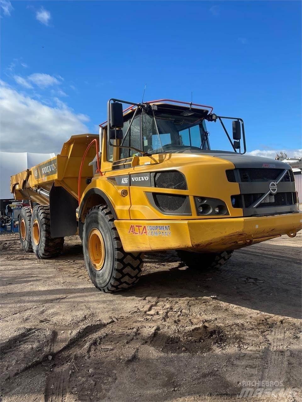 Volvo A25G 鉸接式起吊車