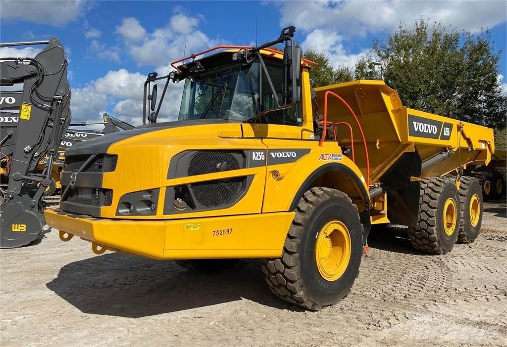 Volvo A25G 鉸接式起吊車