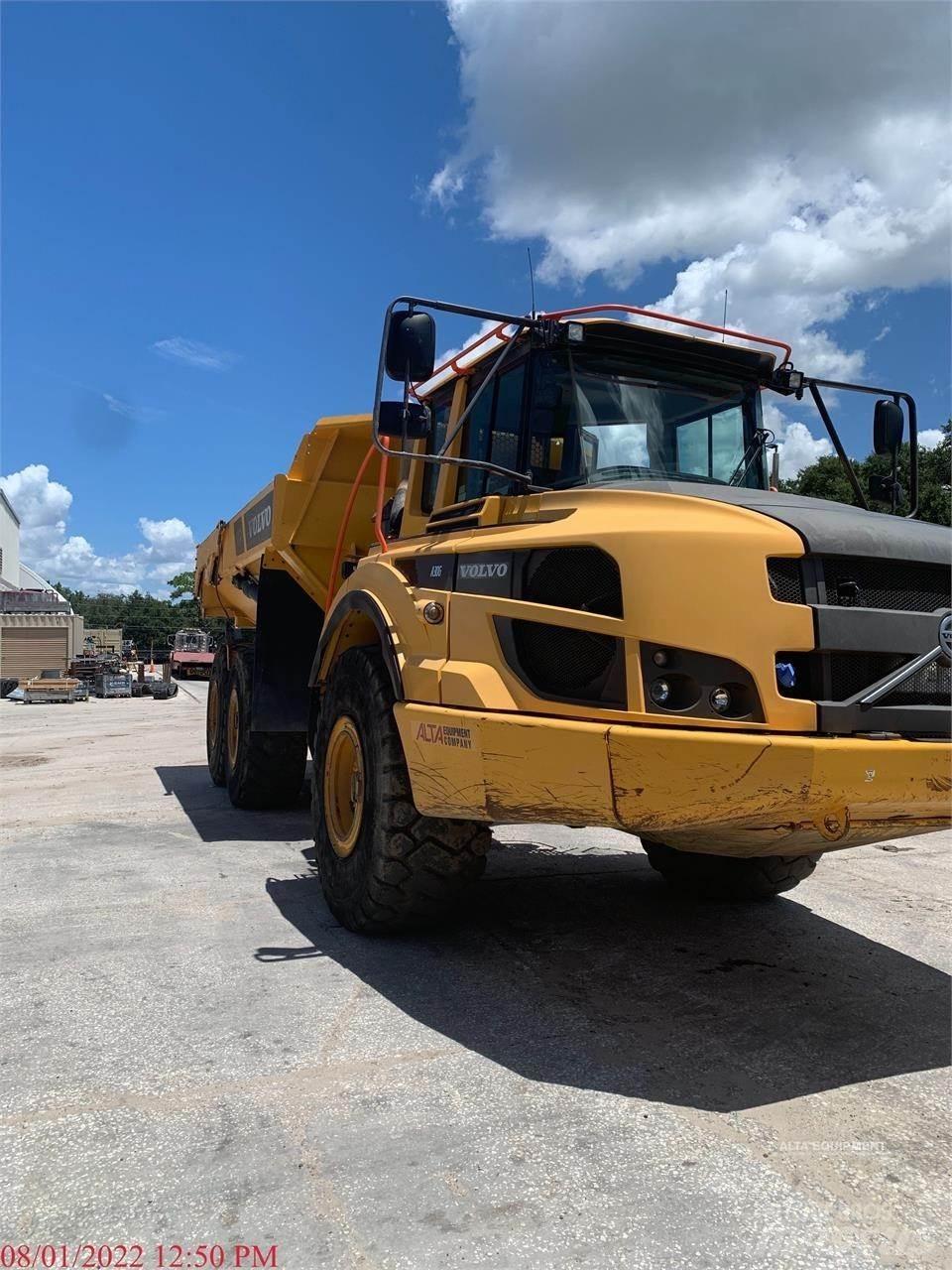 Volvo A30G 鉸接式起吊車
