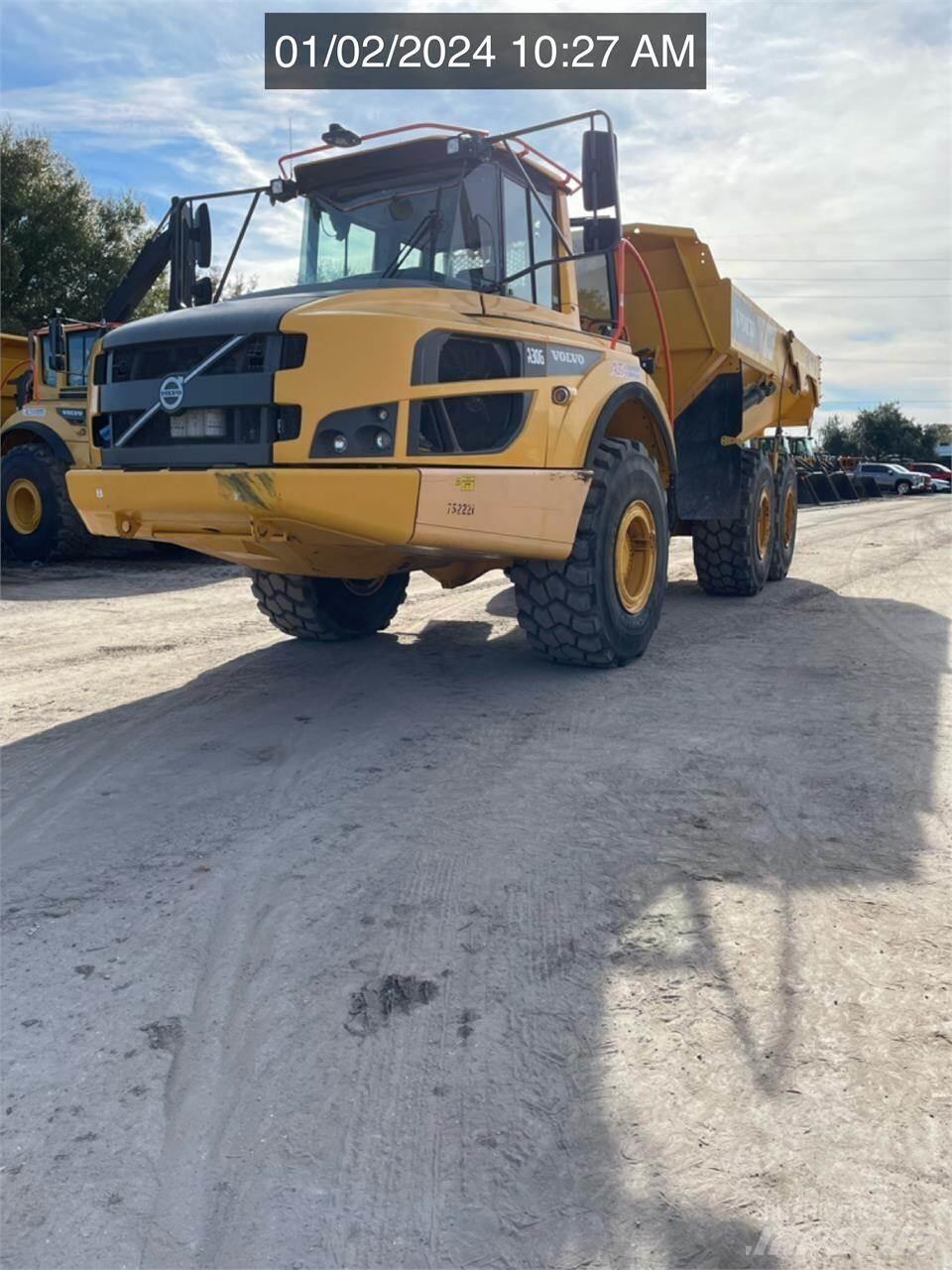 Volvo A30G 鉸接式起吊車