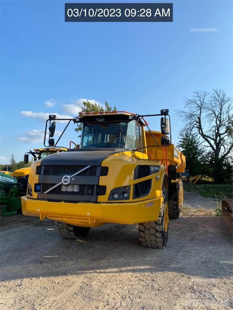 Volvo A30G 鉸接式起吊車