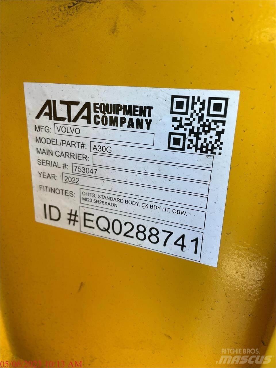 Volvo A30G 鉸接式起吊車