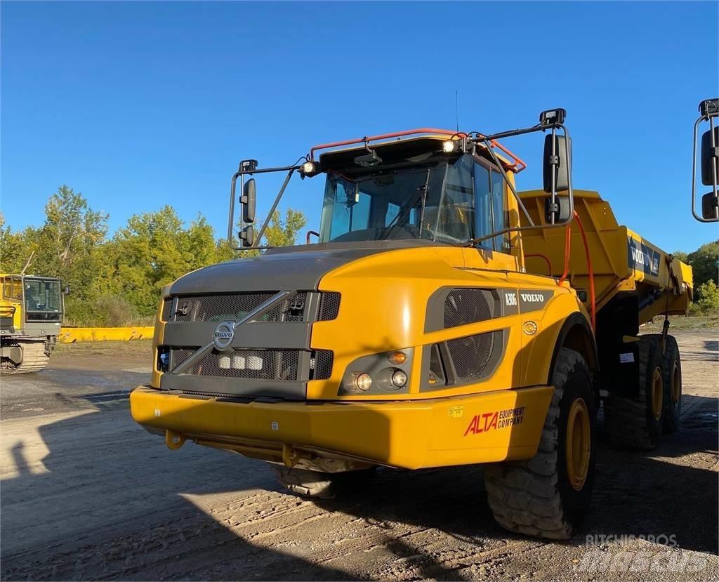 Volvo A30G 鉸接式起吊車