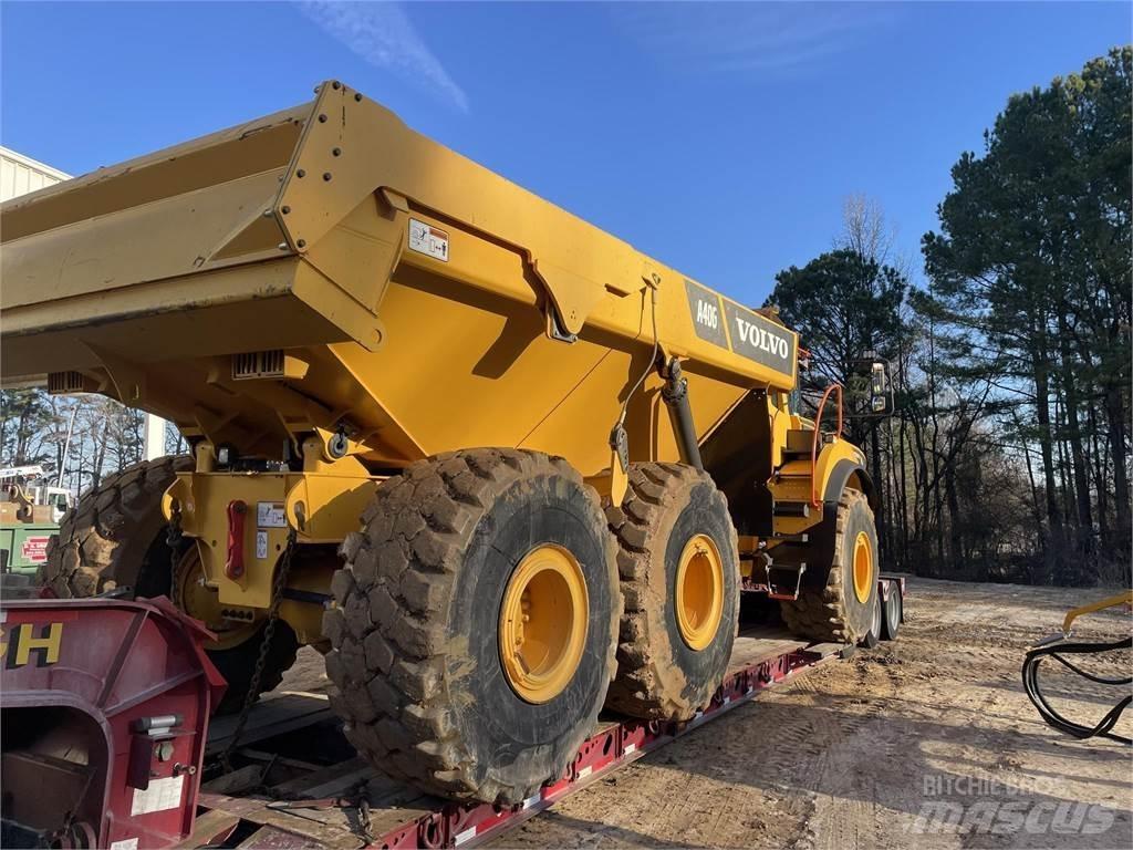 Volvo A40G 鉸接式起吊車