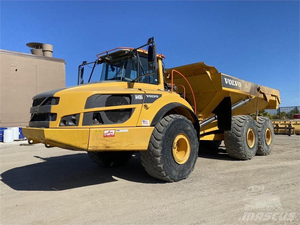 Volvo A40G 鉸接式起吊車