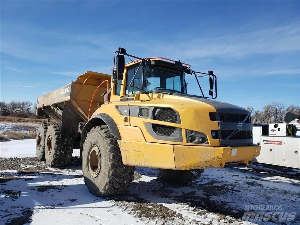 Volvo A40G 鉸接式起吊車