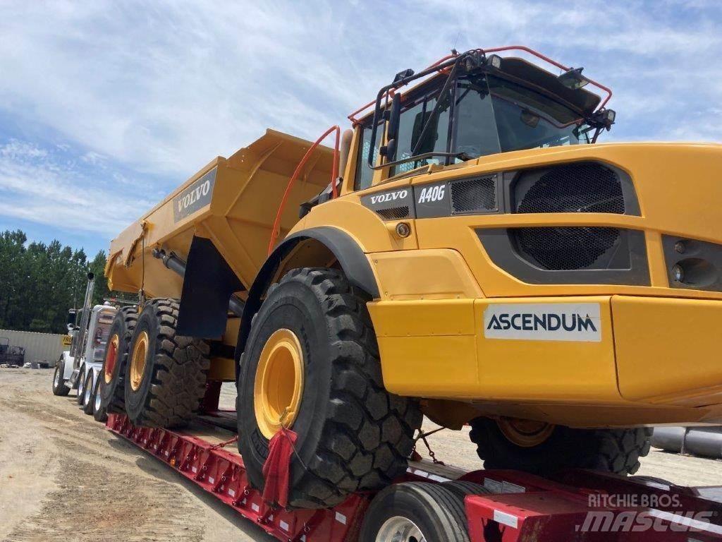 Volvo A40G 鉸接式起吊車