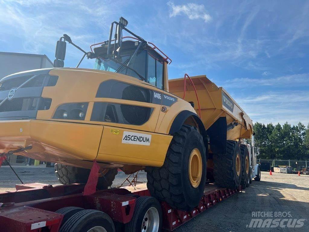 Volvo A40G 鉸接式起吊車