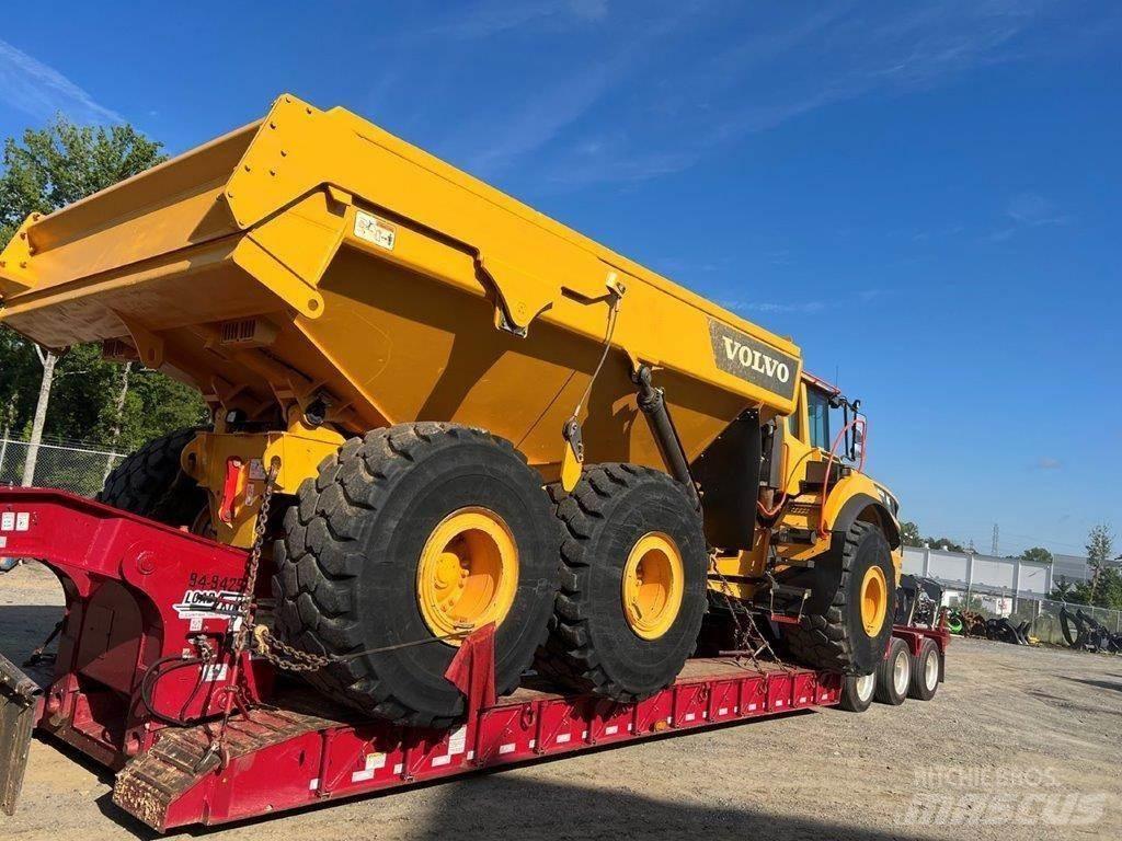 Volvo A40G 鉸接式起吊車