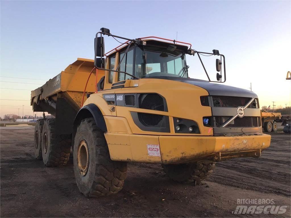 Volvo A40G 鉸接式起吊車