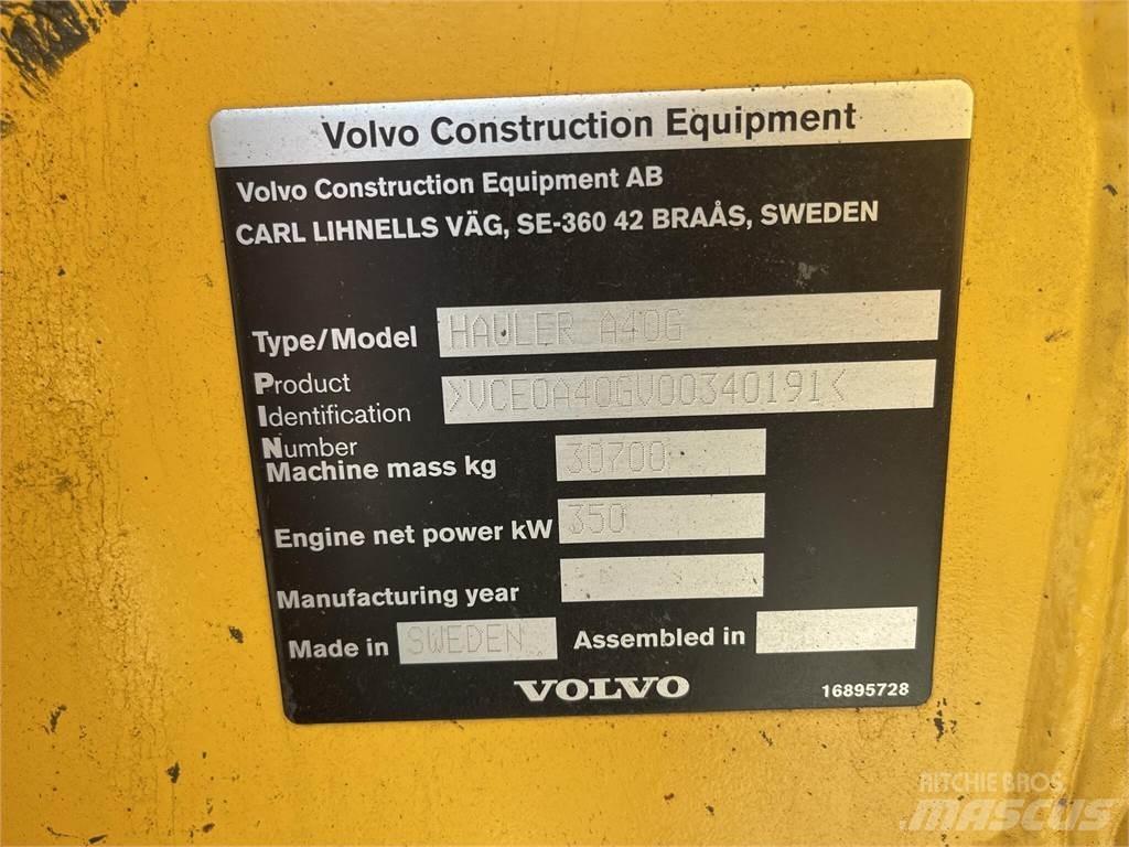 Volvo A40G 水車