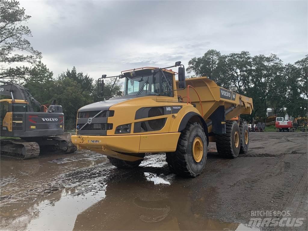 Volvo A40G 鉸接式起吊車