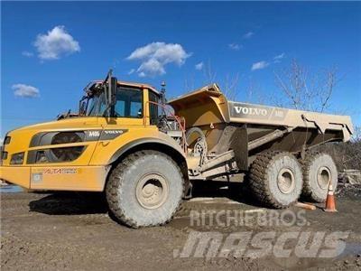 Volvo A40G 鉸接式起吊車