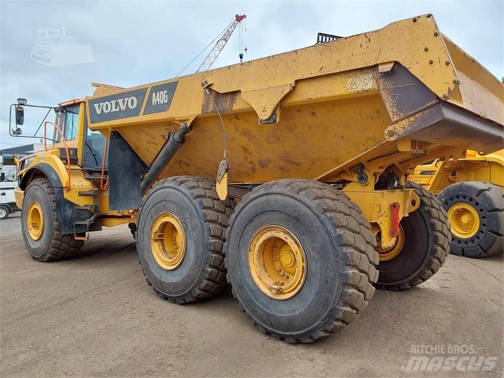 Volvo A40G 鉸接式起吊車