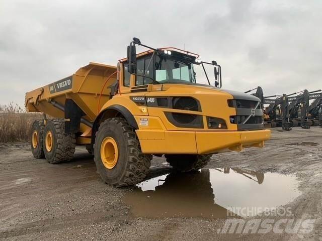Volvo A40G 鉸接式起吊車
