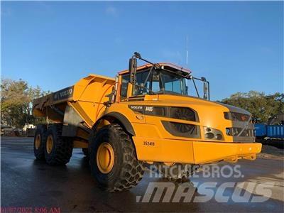 Volvo A40G 鉸接式起吊車