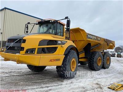 Volvo A40G 鉸接式起吊車