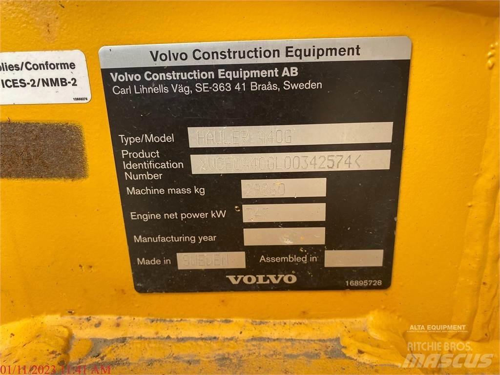 Volvo A40G 鉸接式起吊車