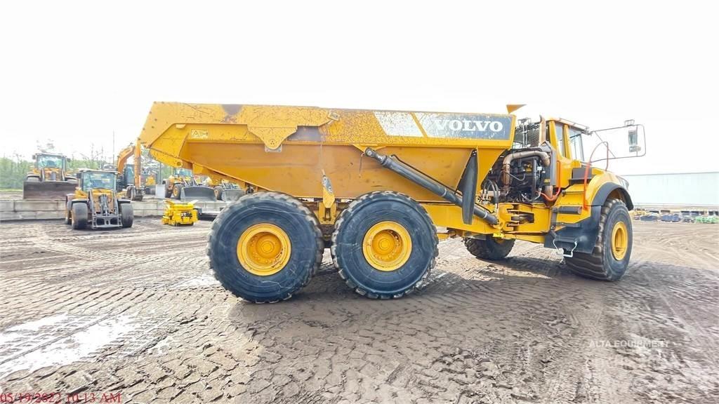 Volvo A40G 鉸接式起吊車