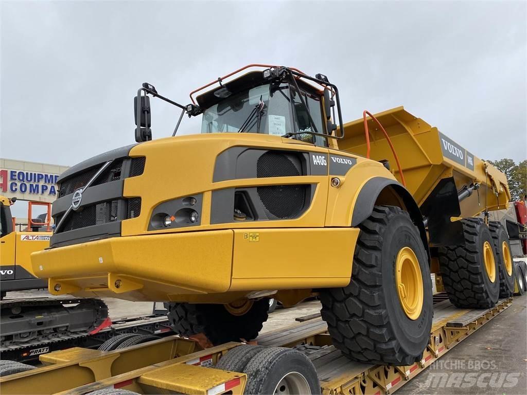 Volvo A40G 鉸接式起吊車