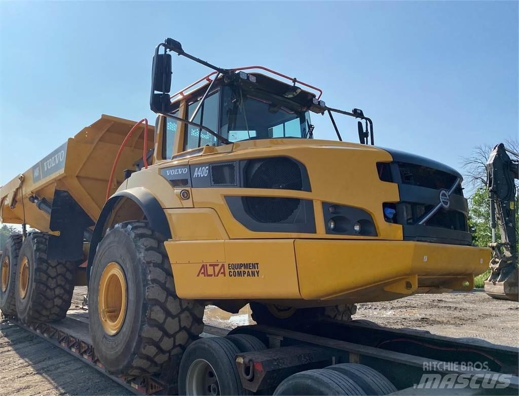 Volvo A40G 鉸接式起吊車