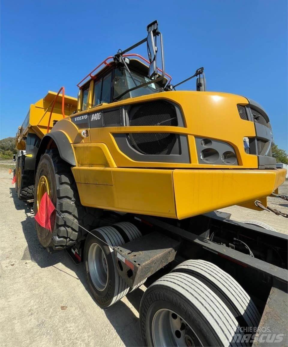 Volvo A40G 鉸接式起吊車