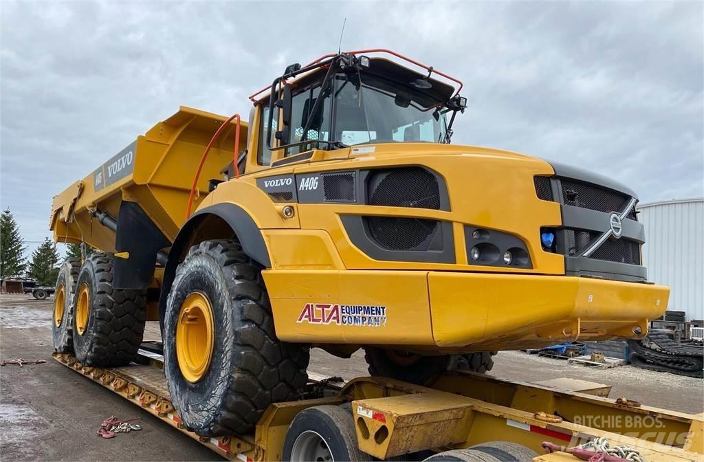 Volvo A40G 鉸接式起吊車